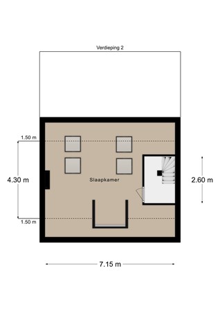 Floorplan - Kampstraat 45, 6413 EA Heerlen